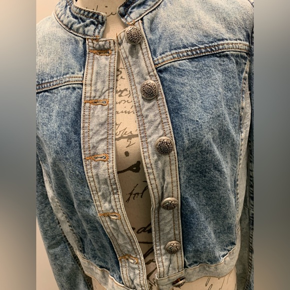 Free People Aubrey Denim Jacket - Picture 6 of 10